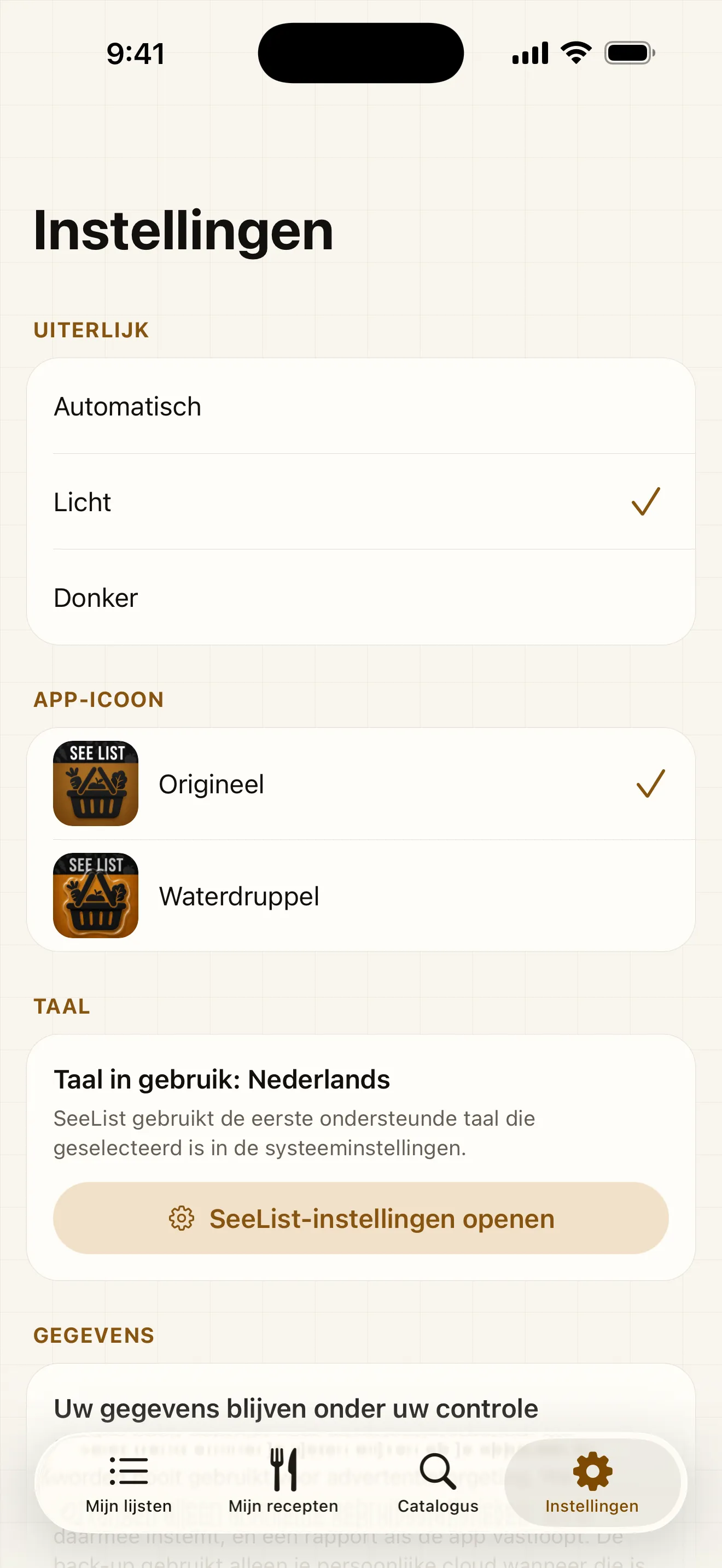 Schermafbeelding 9 van SeeList