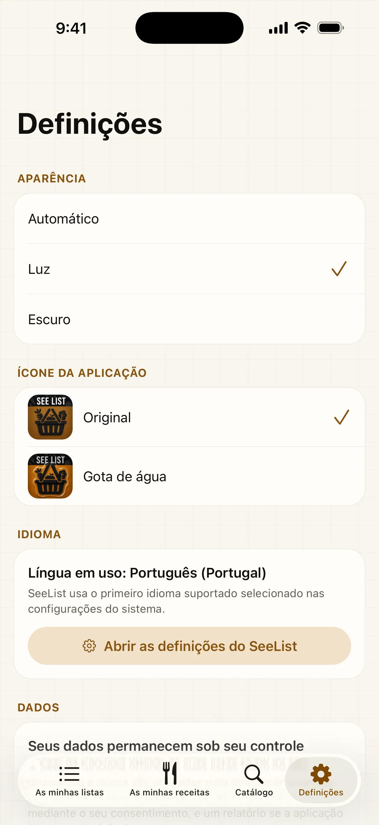 Captura de ecrã 9 do SeeList